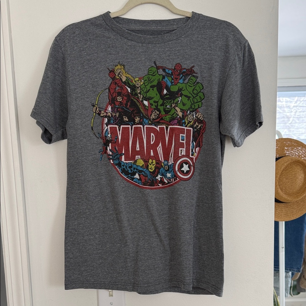 Marvel Heroes Gray T-Shirt
